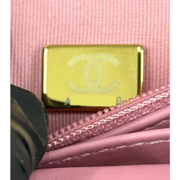 CHANEL Pink Tweed Kelly Bag C-A26160 - Picture 9 of 10